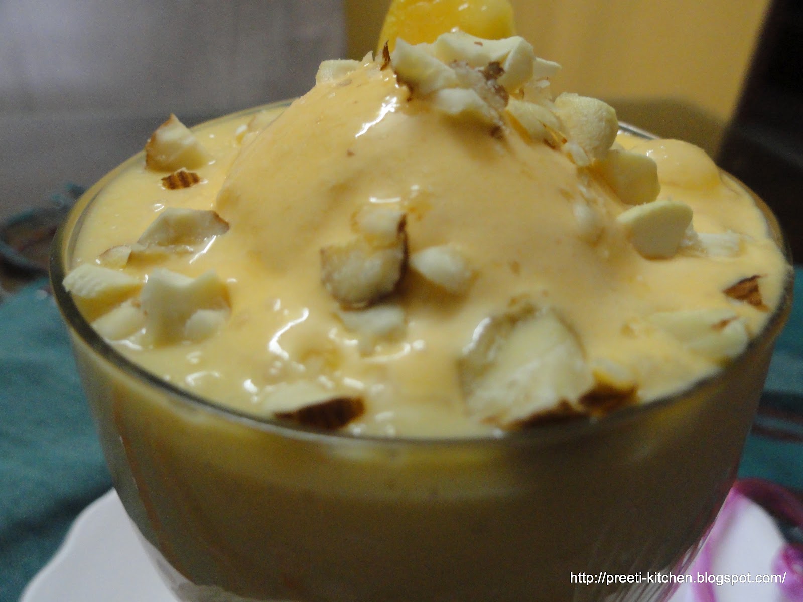 Nutty Mango Shake With Ice Cream Simply Tadka