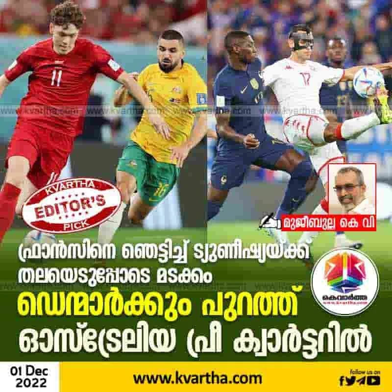 Article, Sports, World, Report, FIFA-World-Cup-2022, World Cup, Defeat to world champions France; Despite the win, Tunisia is out, Australia in the pre-quarters.