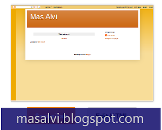 Mengubah Template Blogger