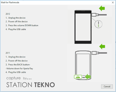 Tutorial Mengatasi Bootloop Sony Xperia UL (SOL22) Dengan Flashing