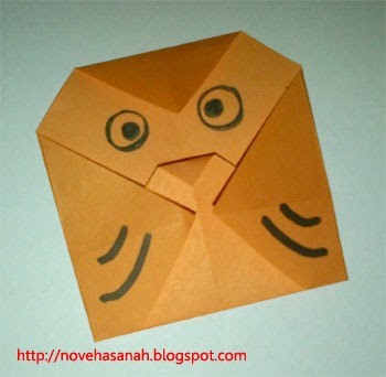  Origami  Mudah untuk  Anak  TK  Burung Hantu Aneka 