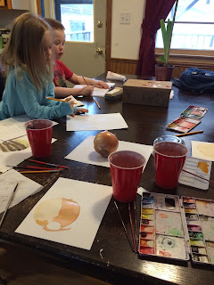 Using art to teach science in the Charlotte Mason homeschool.