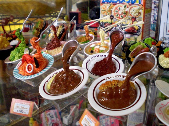 Fake Plastic Food In Japan