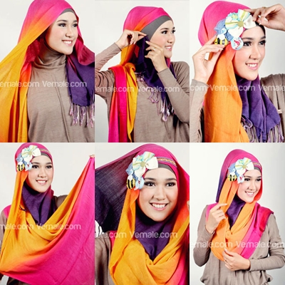 HIJAB DAN BENTUK WAJAH  Beauty