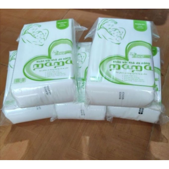 Combo 5 sản phẩm khăn vải khô đa năng mama 320 gram