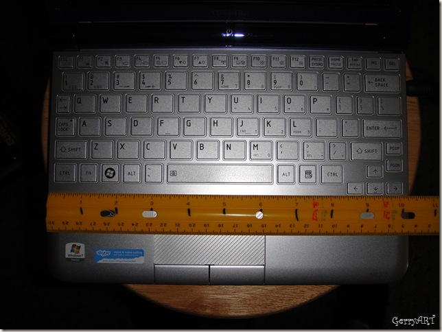 Netbook size