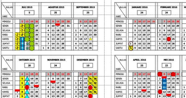 UPT TK/SD Kecamatan Medan Belawan: Kalender Pendidikan 