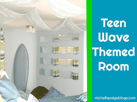 Beachy room for a teen.