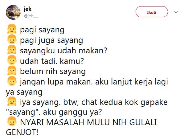 15 Meme Obrolan 'Pasangan Kekasih' Ini Kocaknya Ngeselin 