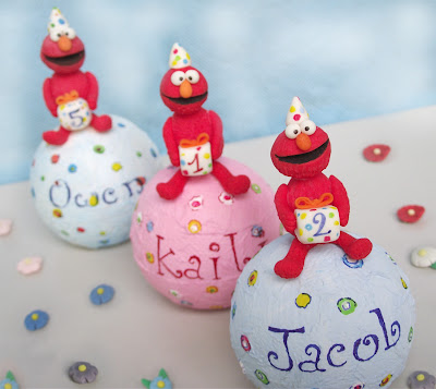  post the details and how to order your personalized Elmo cake topper 