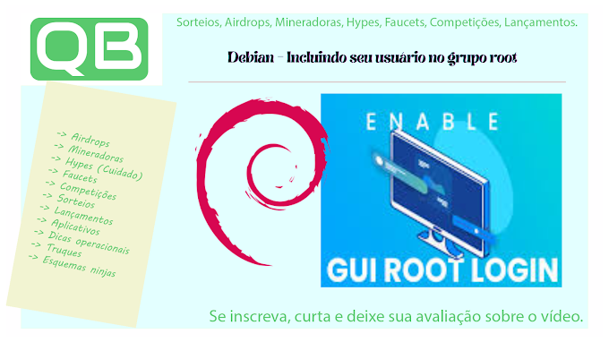 Debian - Incluindo seu usuário no grupo root