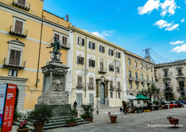 Centro Histórico de Palermo na Sicília