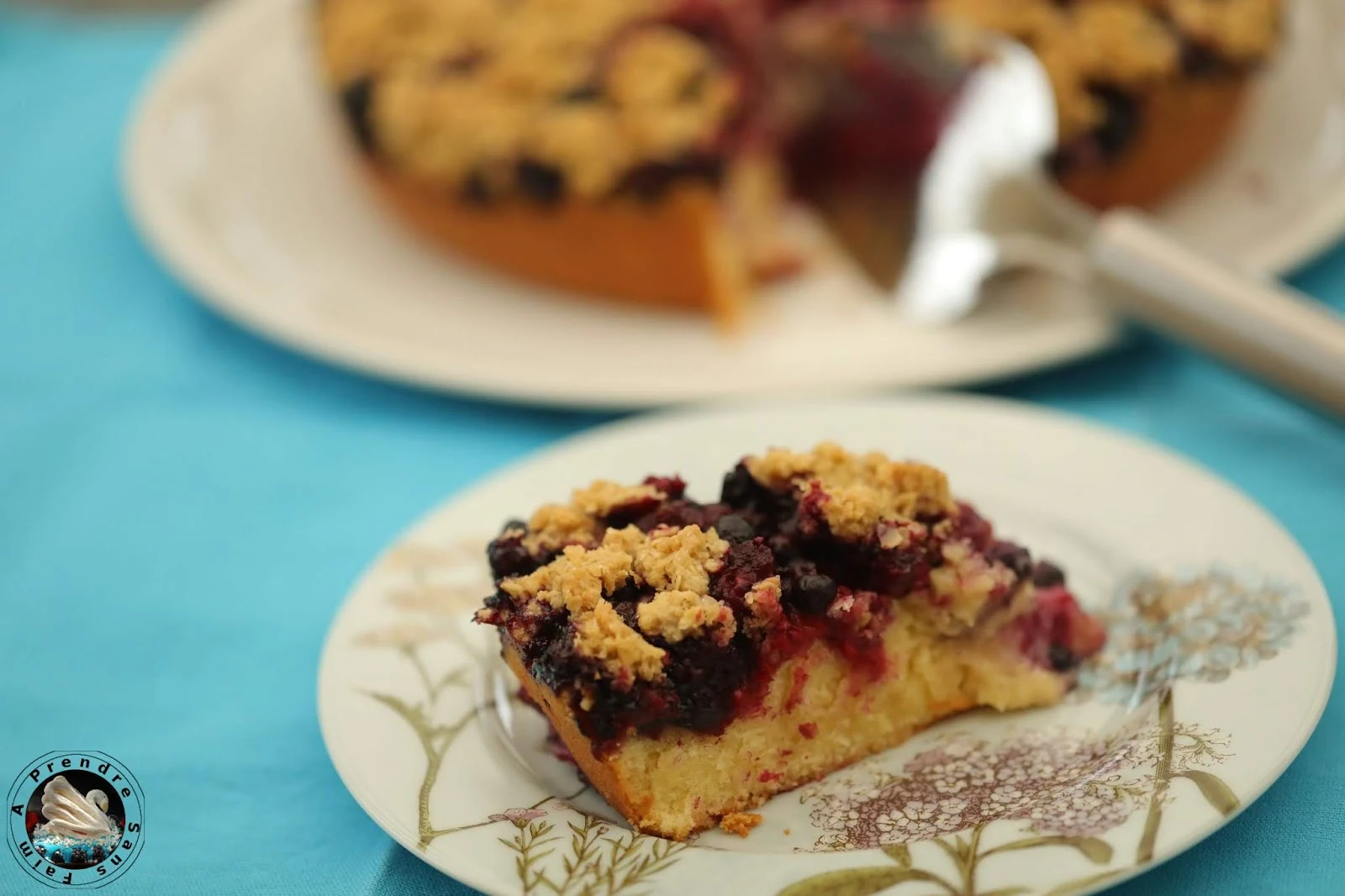 Gâteau crumble aux fruits rouges