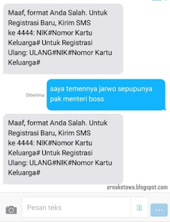 Area Ketawa - 8 Gambar Lucu Registrasi Kartu Prabayar atau SIM Card Asli Ngakak.2