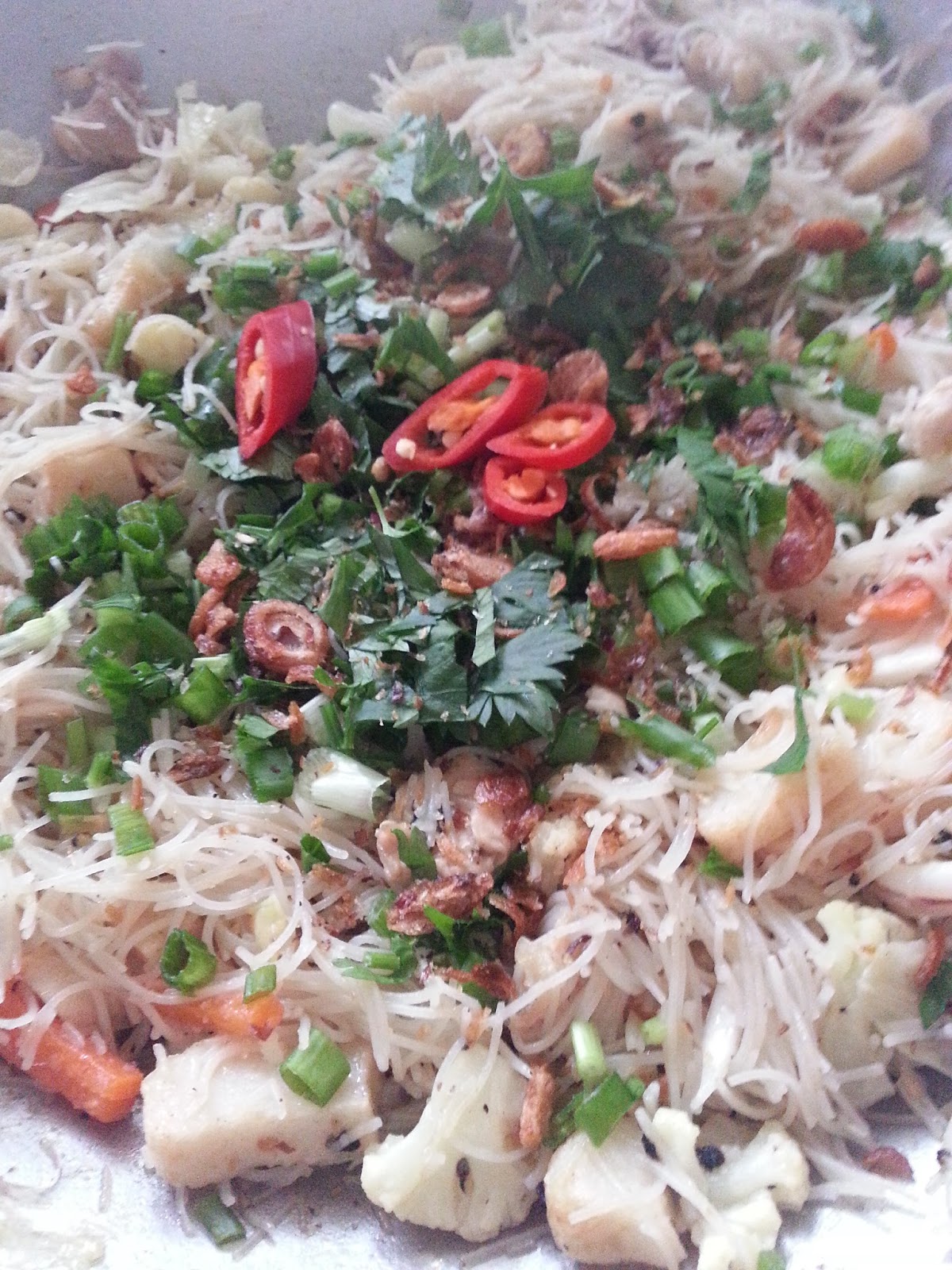 MakNgohSelamoh: Resepi : Bihun goreng Singapore