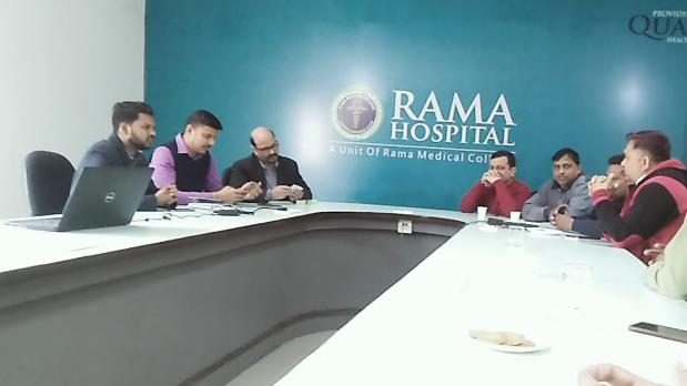 रामा हॉस्पिटल ने कोरोना वायरस पर जागरूकता अभियान शुरू किया