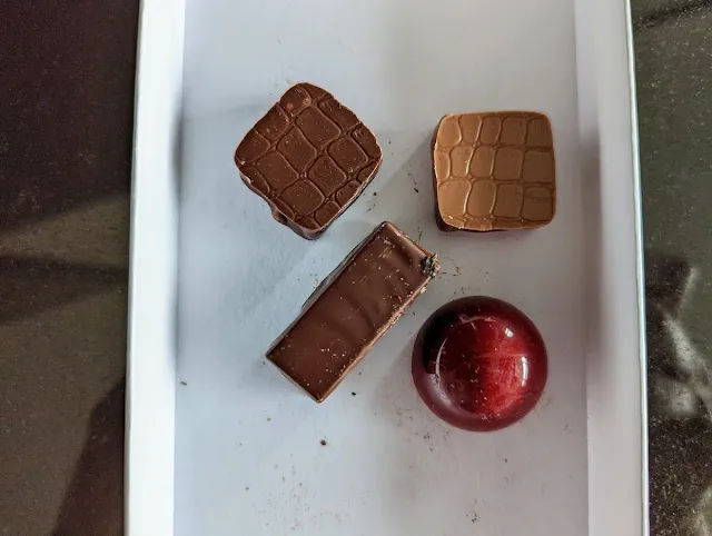 Ghent chocolate pralines from Deduytschaever Chocolatier