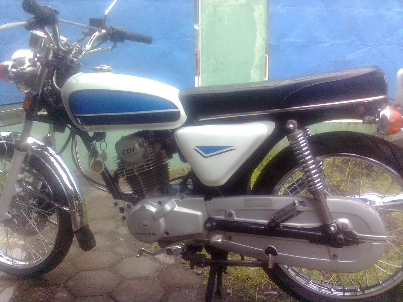 Politik Sport And Hobi Honda GL 100 Di Sulap Jadi CB 100