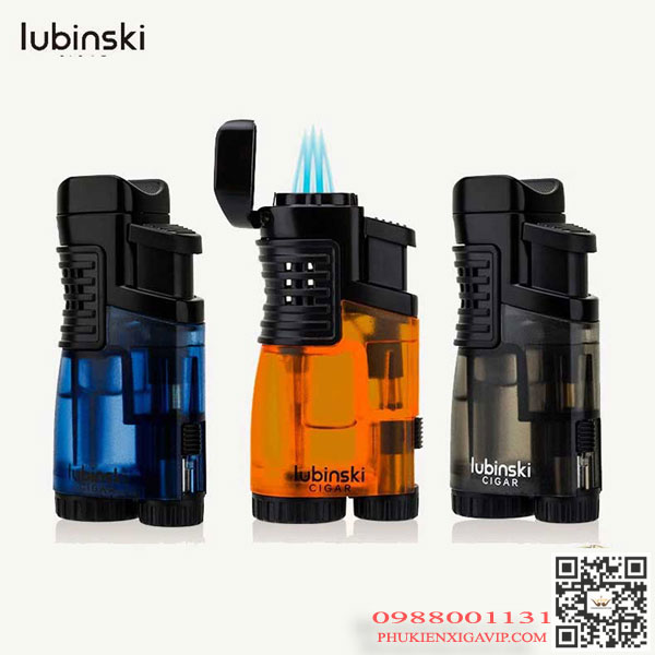bật-lửa-khò-3-tia - Bật lửa khò hàng chính hãng, giao nhanh, giá tốt lubinski yja10024 Bat-lua-kho-xi-ga-3-tia-lubinski-yja-10024