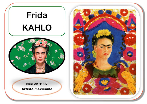 Frida Kahlo - Portrait d'artiste en maternelle