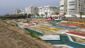 The Putt-Putt miniature golf course in Three Anchor Bay in Moullie Point Sea Point, Cape Town, South Africa by PJ Goedhals 2 May 2019