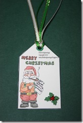 santa tag