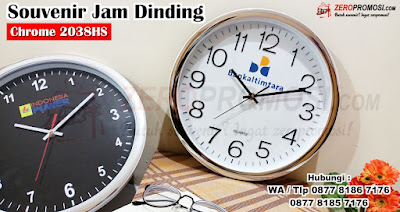 Jam Dinding Pioneer HS 2038 DW WHITE 32cm, Jam Dinding Pioneer Hs-2038 Chrome Sweep Movement Jalan Halus, jam dinding list chrome/ stainless 2038HS, Jam Dinding 2038 DW Bulat Minimalis Diameter 32 cm Best Seller, Jam Dinding  (2038) - Standard Chrome (Quartz)