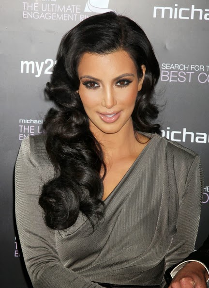 Kim Kardashian Hairstyles