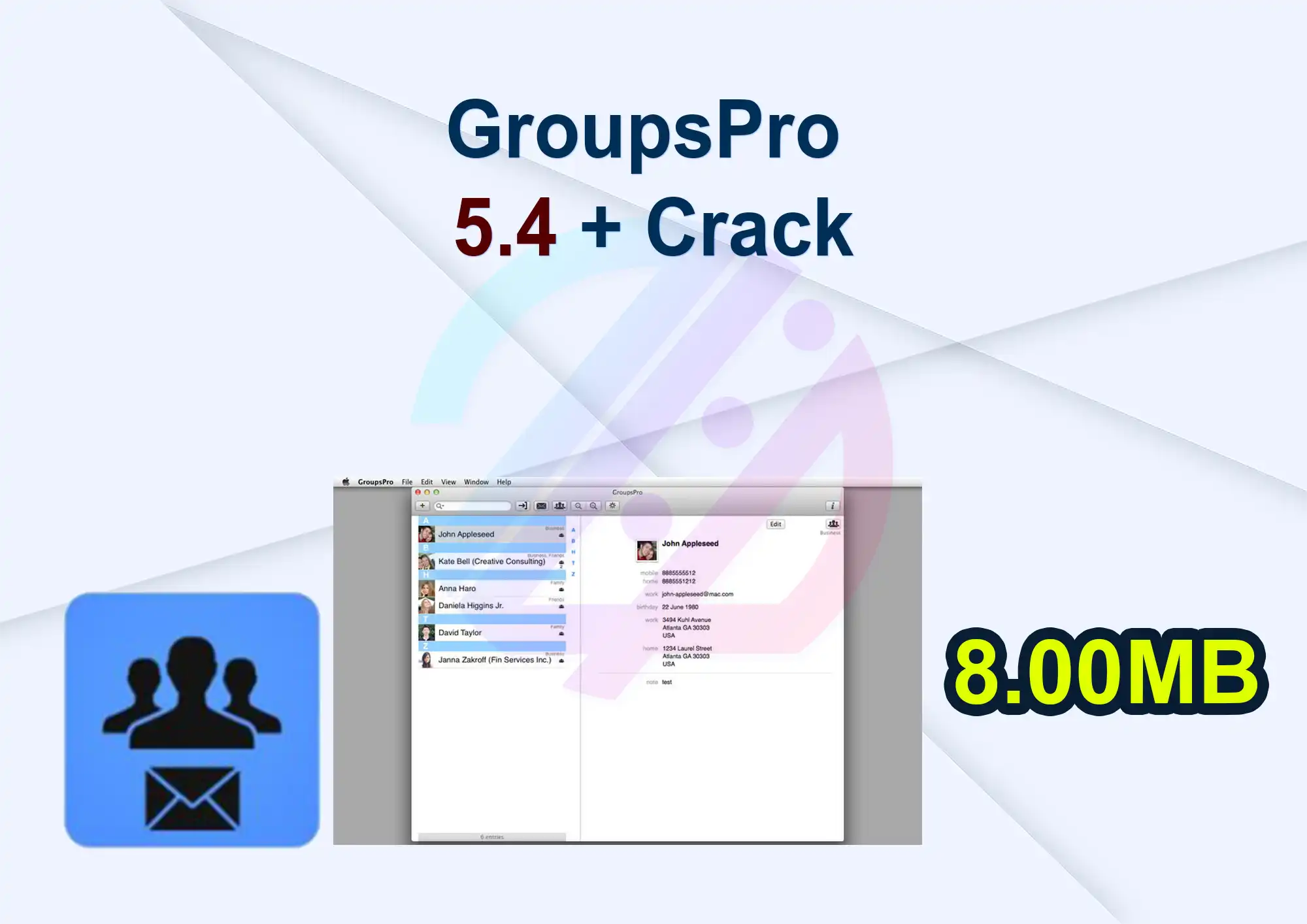 GroupsPro 5.4 + Crack