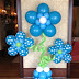 Cool Balloons decoration ideas for baby shower 2015