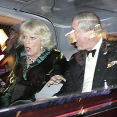 Prince Charles's Car Attacked Photos