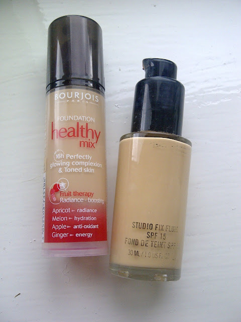 Bourjois Healthy Mix Foundation in 51 Review Studio Fix NW15 Comparison