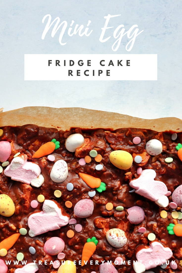 RECIPE: Easter Mini Egg Fridge Cake