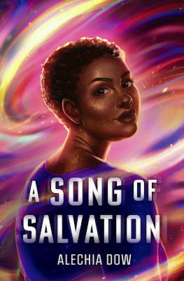 book cover of young adult space opera A Song of Salvation by Alechia Dow