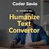 Humanize Text Convertor