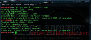 apt-get install squashfs-tools && apt-get install rsync