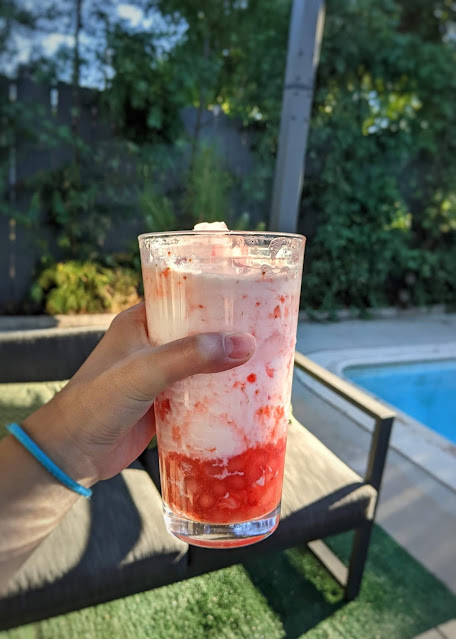 homemade boba drink