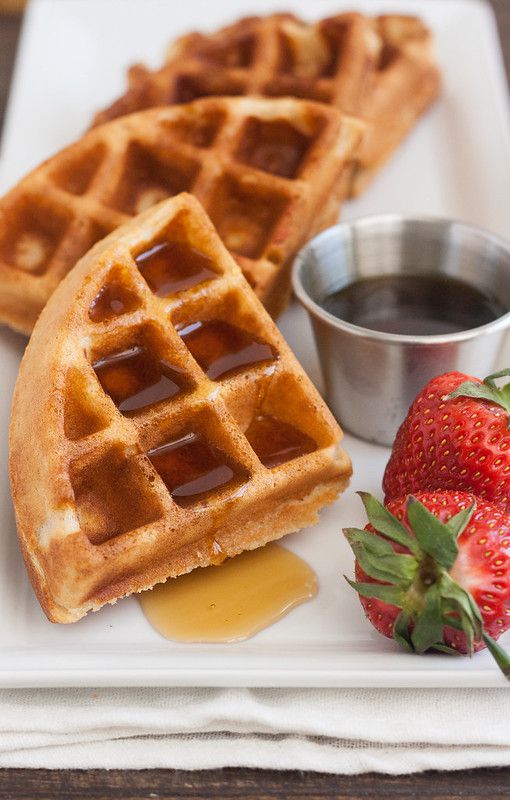 100% Whole Wheat Waffles Recipe