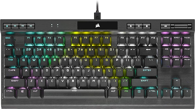 CORSAIR K70 RGB TKL – CHAMPION SERIES Tenkeyless Mechanical Gaming Keyboard