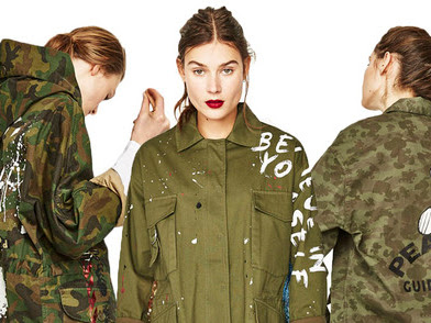 Zara - jaquetas moda feminina estilo militar