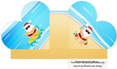 Christmas in the Caribbean: Free Printable Boxes.