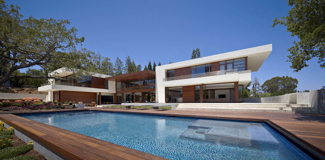 Beautiful modern Oz House in Silicon Valley