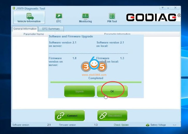 Update Godiag GD101 J2534 Firmware 12