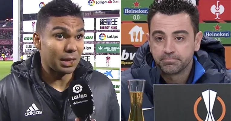 'Xavi can say anything he wants, I've won four Champions Leagues': One time Casemiro hushed Barca legend