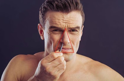 ماهو مثلث الموت في الوجه dangerous triangle