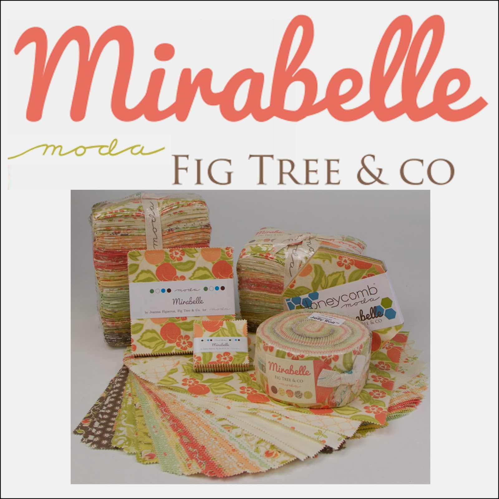 Moda MIRABELLE Quilt Fabric by Joanna Figueroa of Fig Tree Quilts for Moda Fabrics