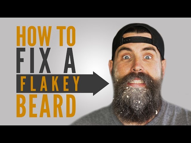 solution of dry and frizzy beard