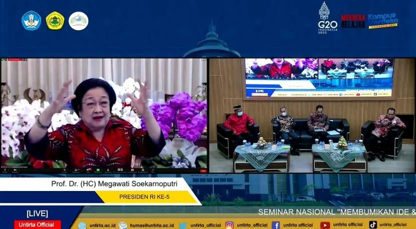 Jokowi Lantik Dewan Pengarah BPIP, Megawati Jadi Ketua