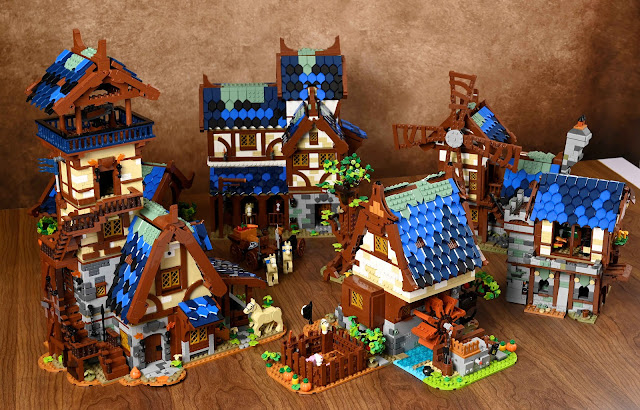 Nifeliz Medieval Observation Tower Compatible with lego medieval