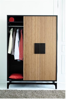 3 Door wardrobe Kokeshi with/out top cupboard for modern bedroom furniture sets
